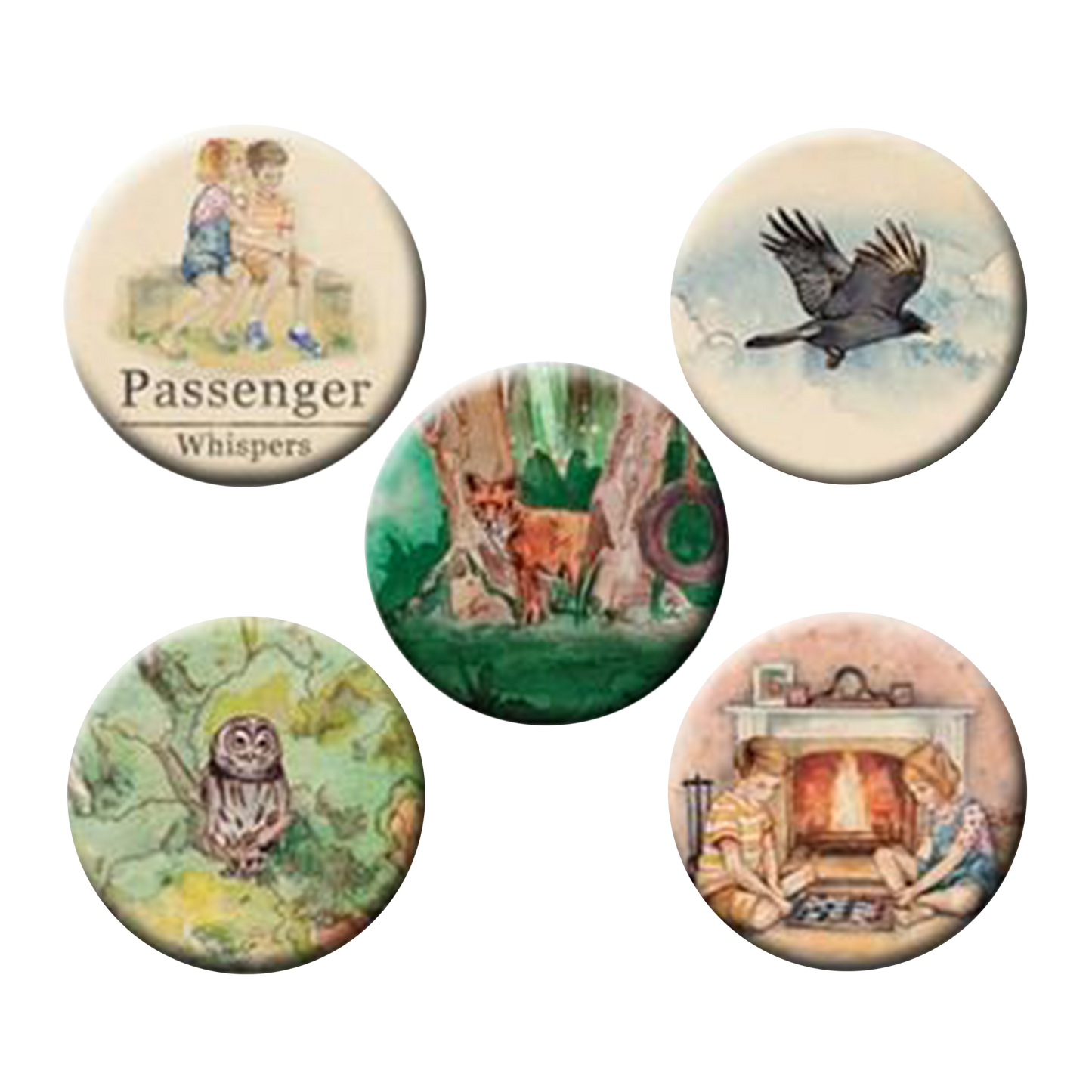 Whispers | Badge Pack