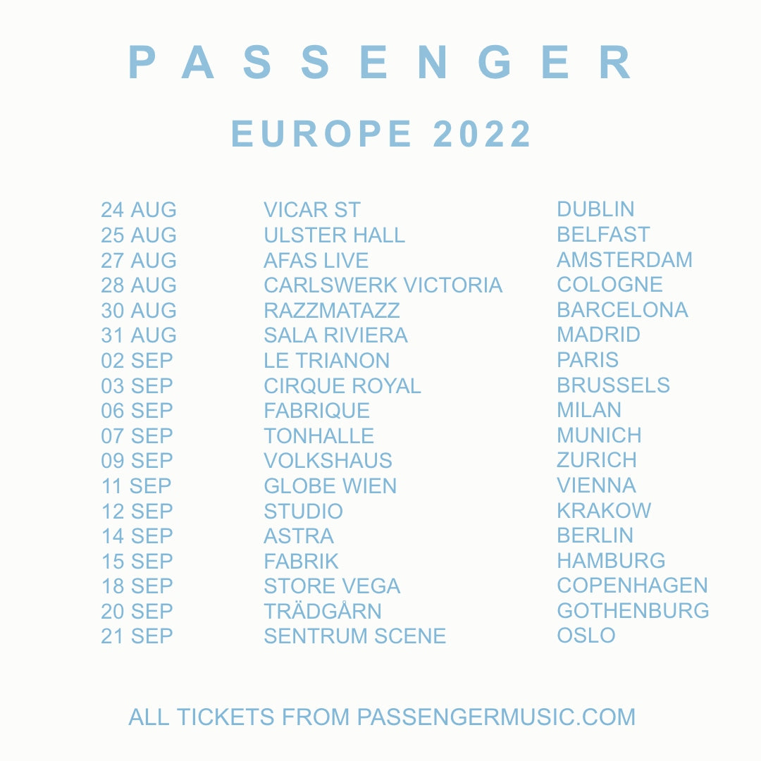 european band tours 2022