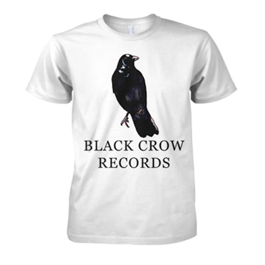 Passenger | Black Crow T-Shirt (White) | Passenger Official Store